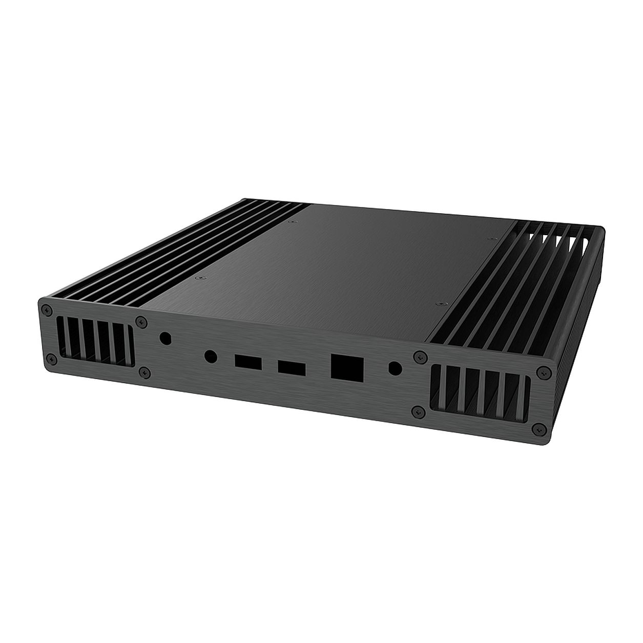 1U Fanless Case for ASRock Industrial NUC-1115G4E NUC Motherboard