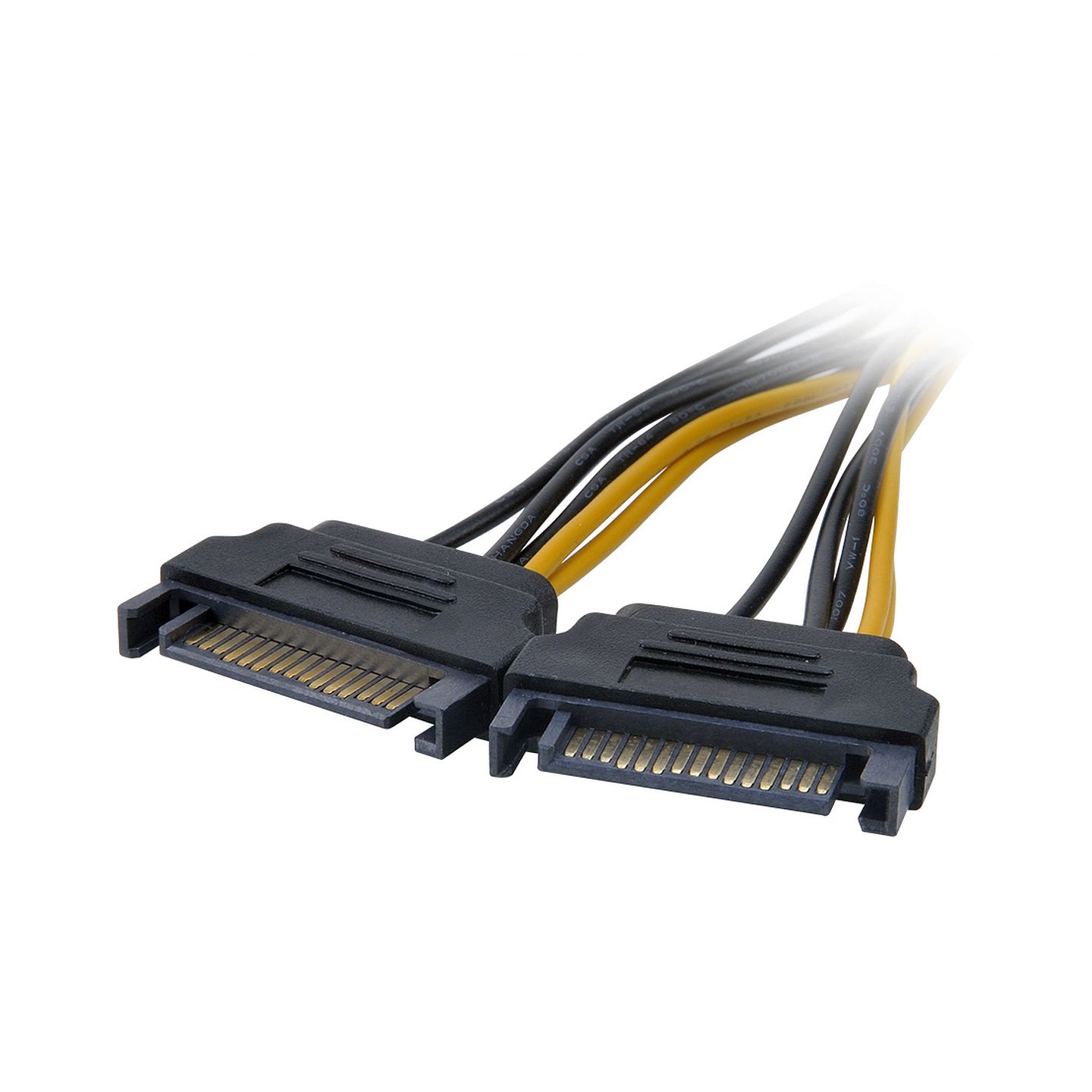 SATA power to 6pin PCIe adapter cable