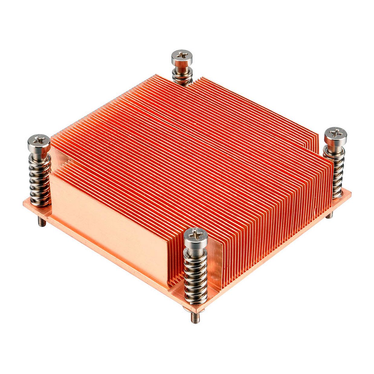 1U copper server cooler